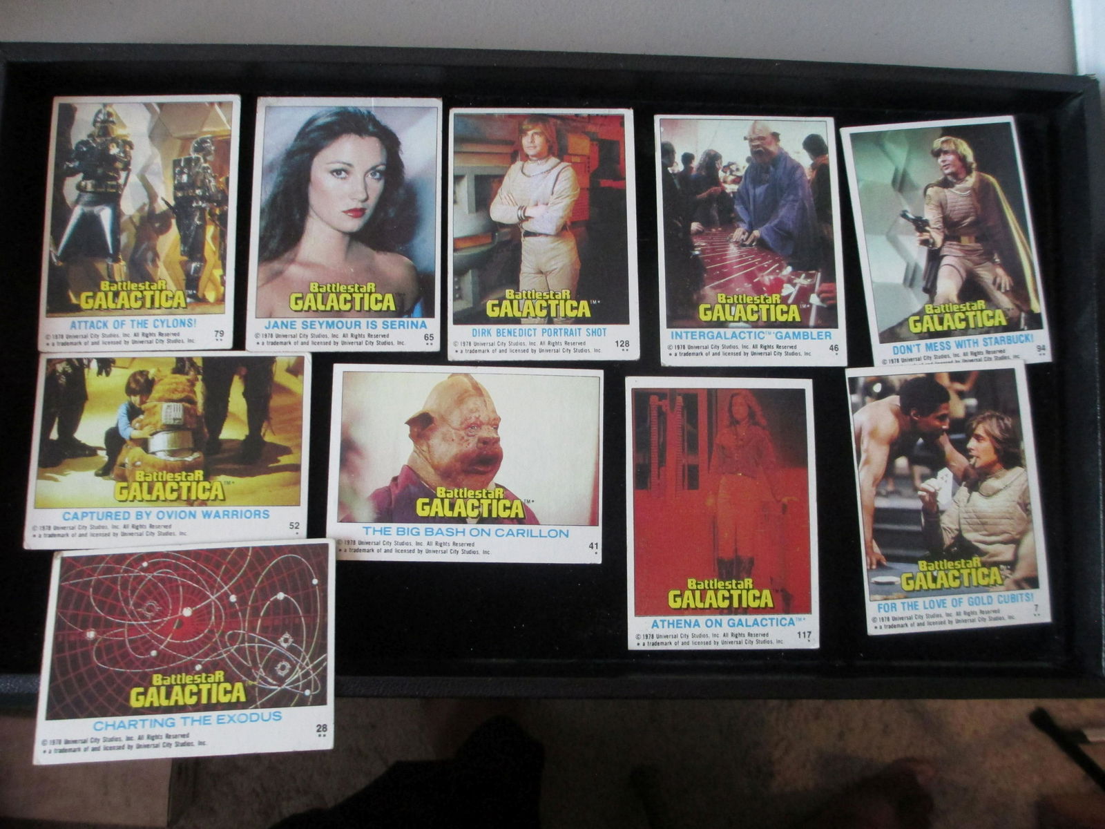 lot of 10 battlestar galactica cards (1 of 1)