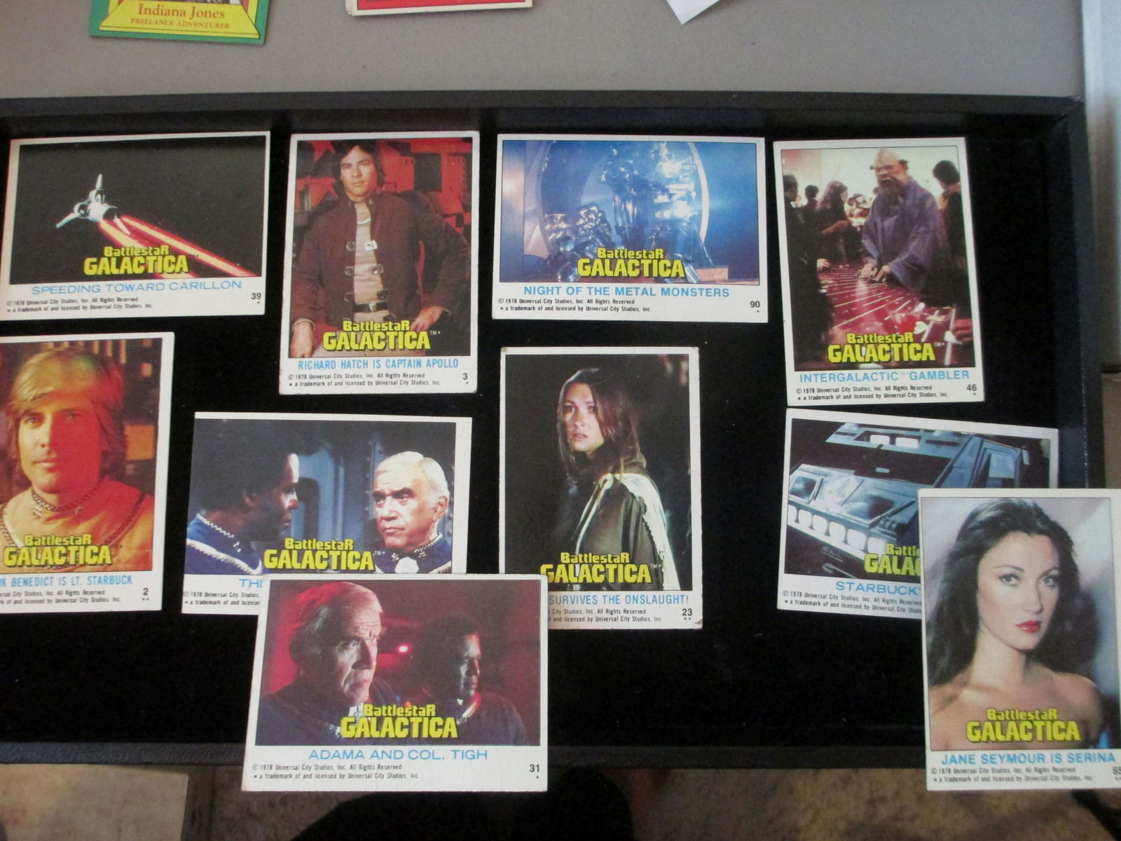 lot of 10 battlestar galactica cards (1 of 1)