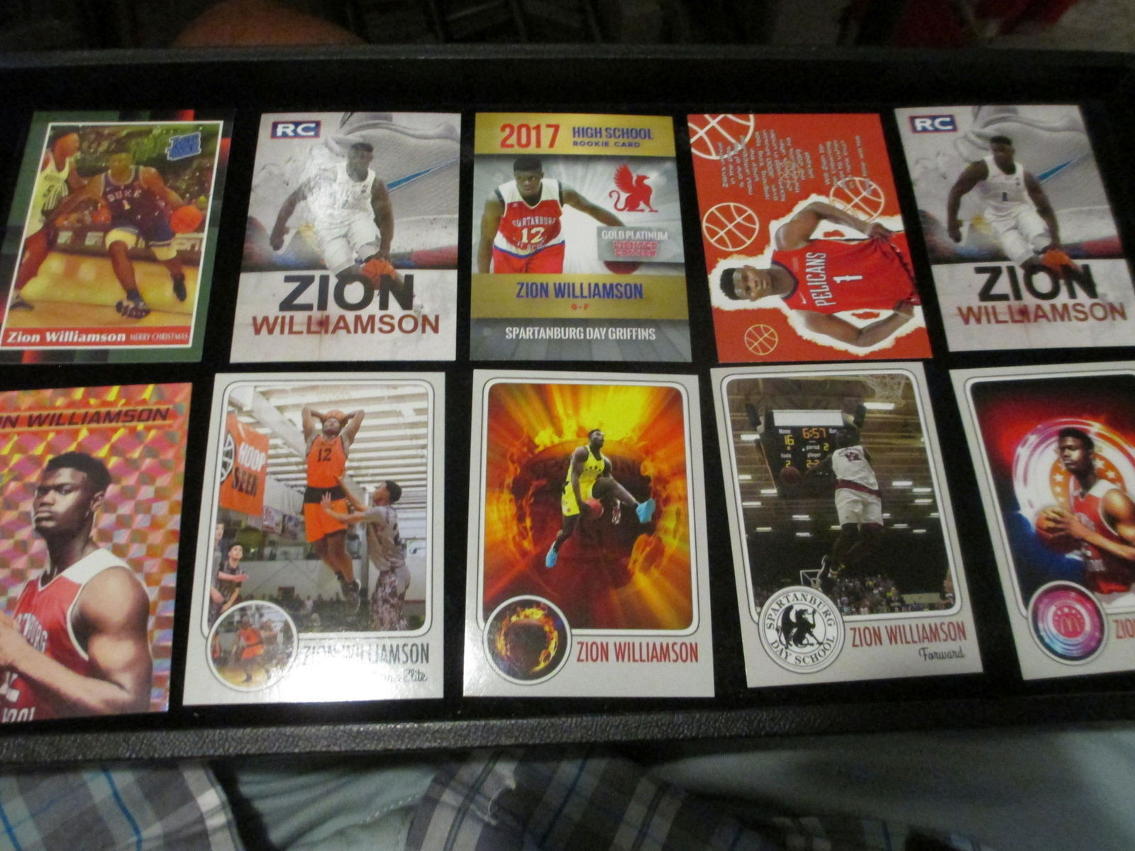 lot of 10 novelty zion williamson cards (1 of 1)