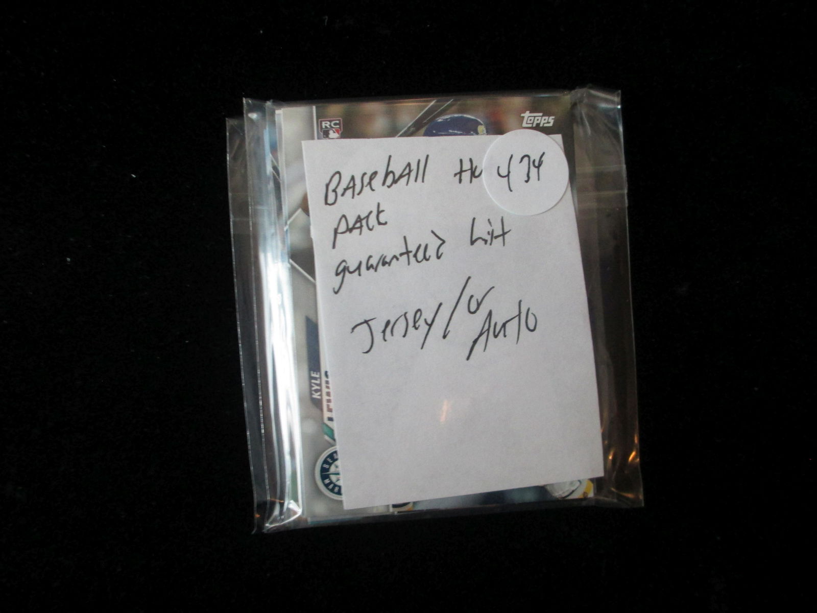 baseball hot pack guaranteed hit auto or jersey (1 of 1)