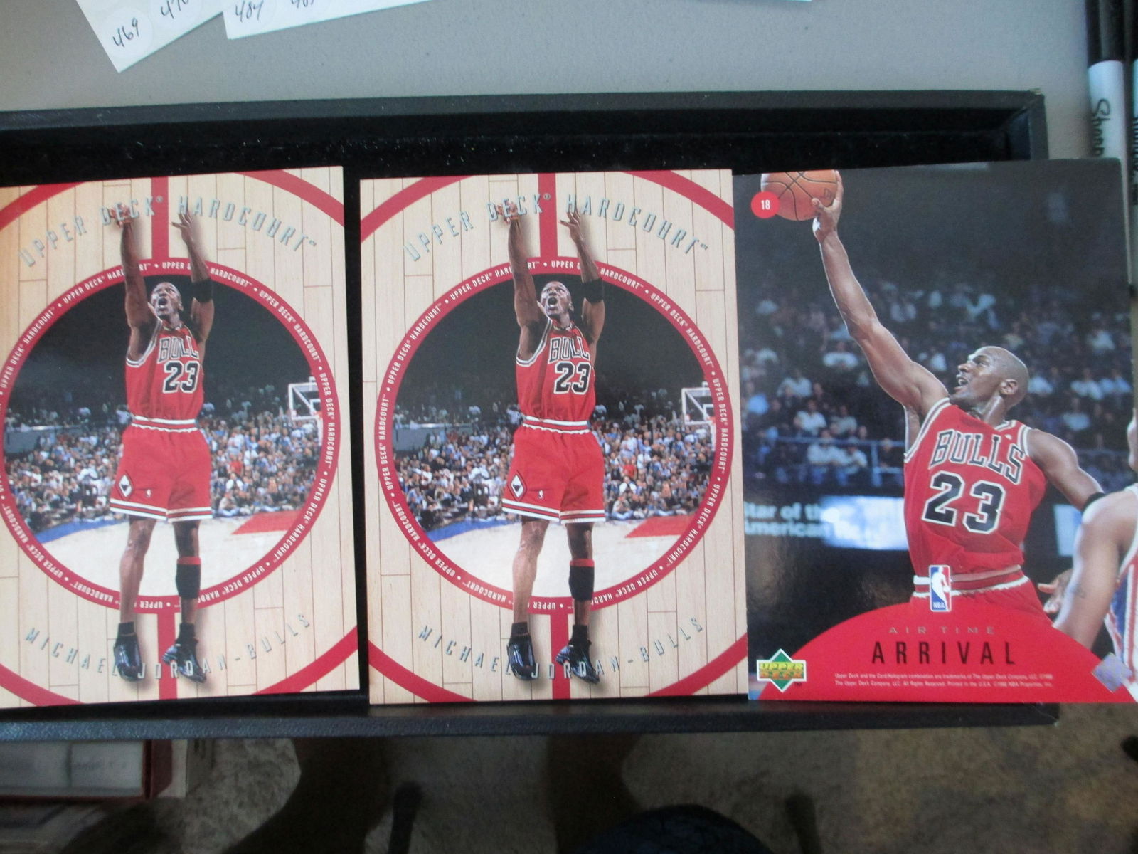 lot of 3 large michael jordan cards (1 of 1)
