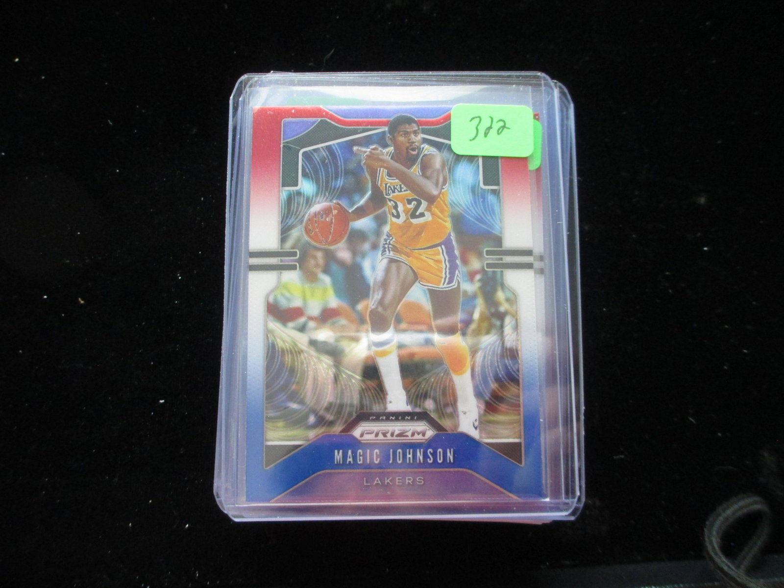 2019/20 red white and blue prizm magic johnson (1 of 1)