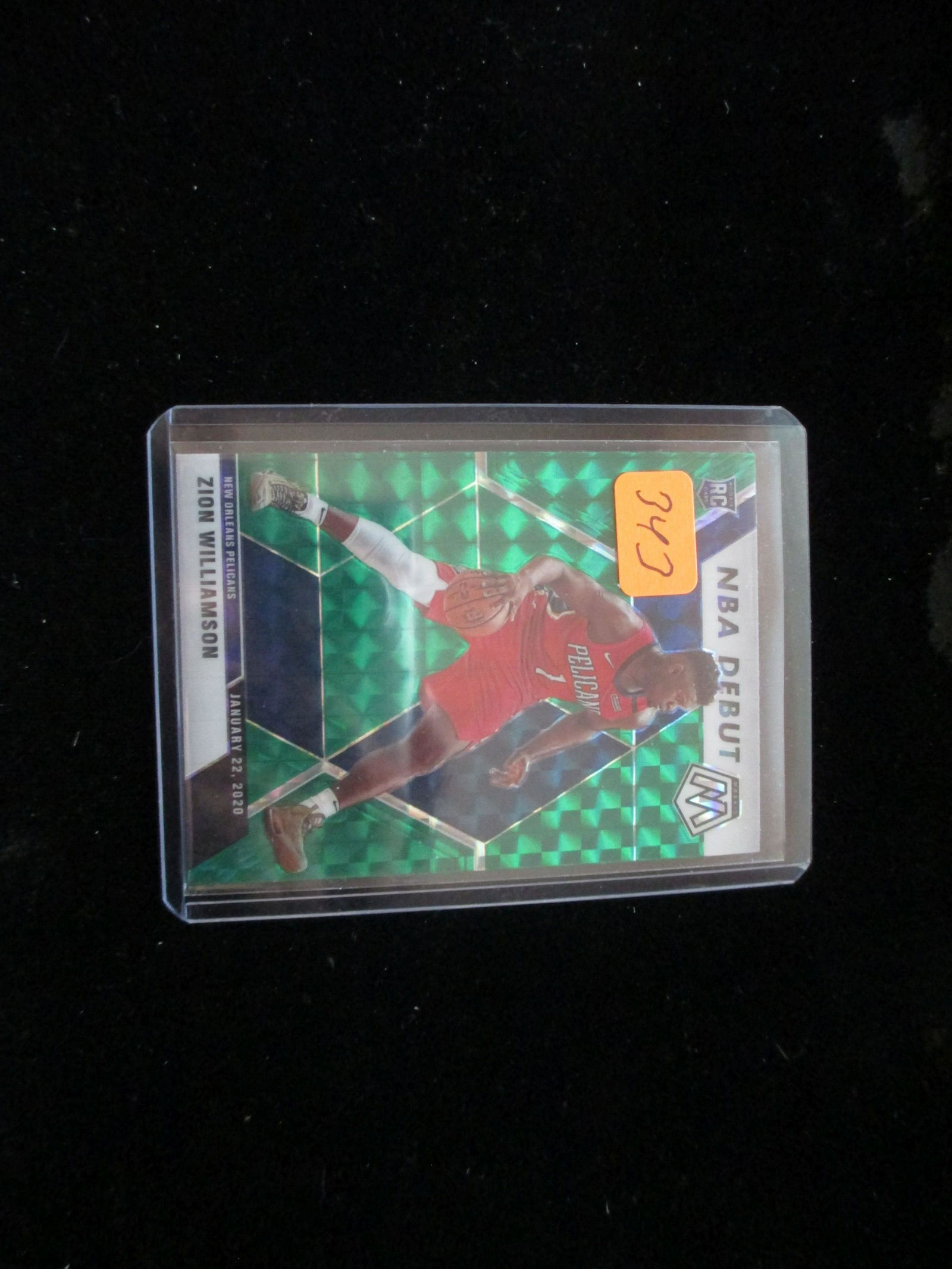 zion williamson rookie green mosaic no269 (1 of 1)