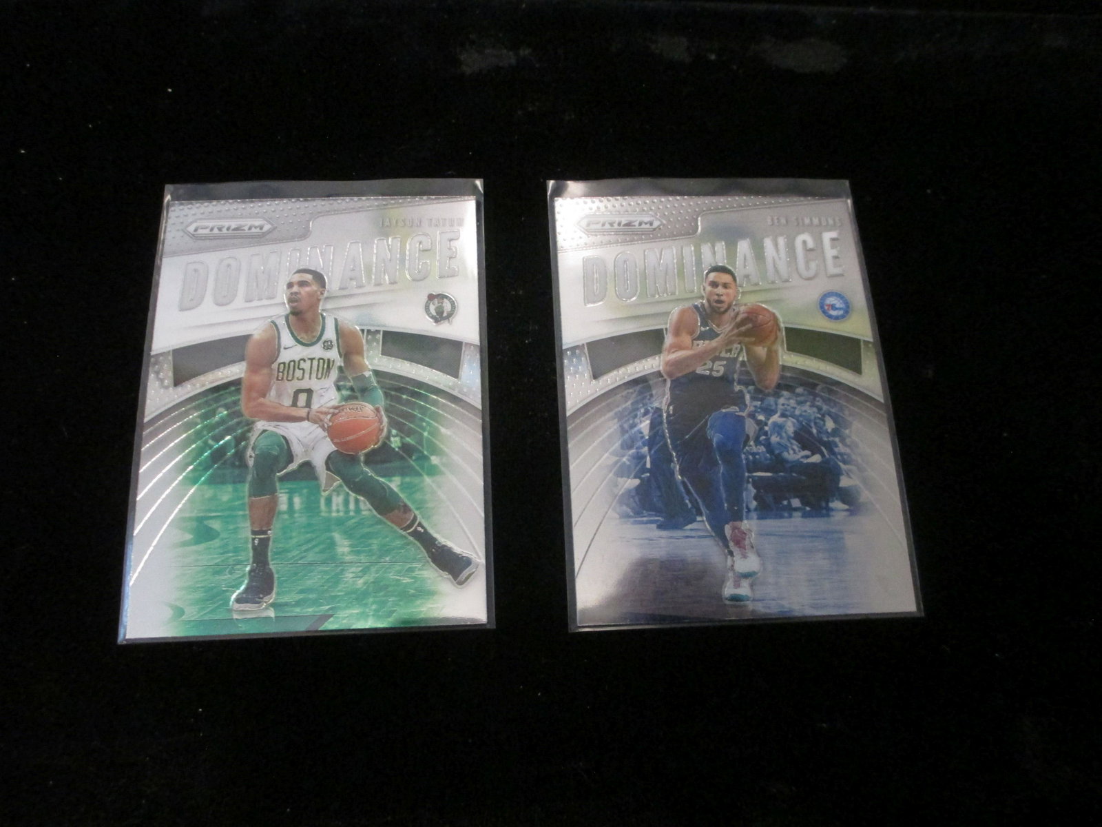 ben simmons and jayson tatum prizm dominance lot (1 of 1)