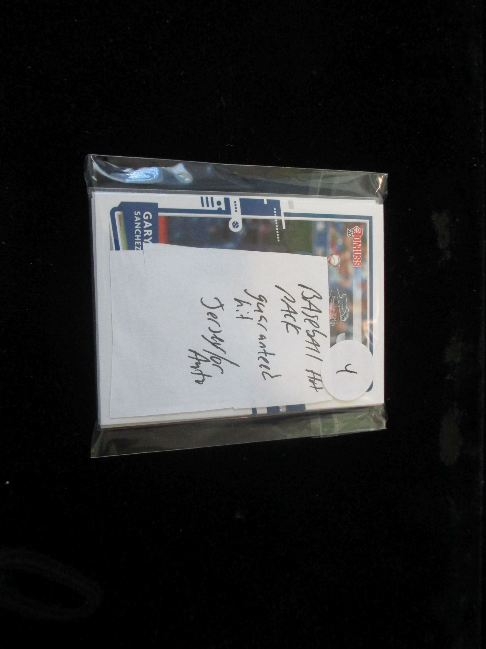 baseball hotpack guaranteed auto/jersey (1 of 1)