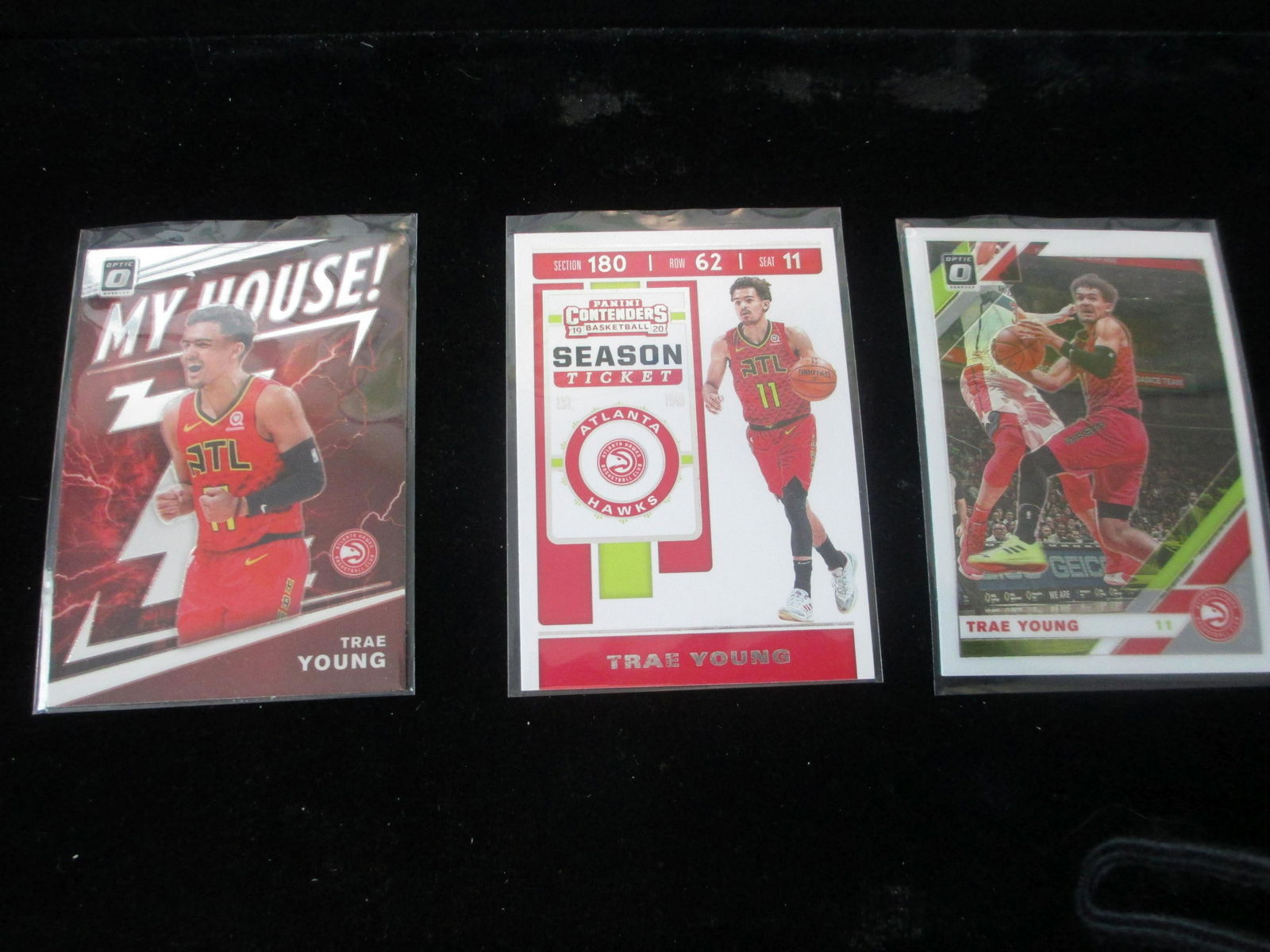 lot of 3 trae young cards (1 of 1)