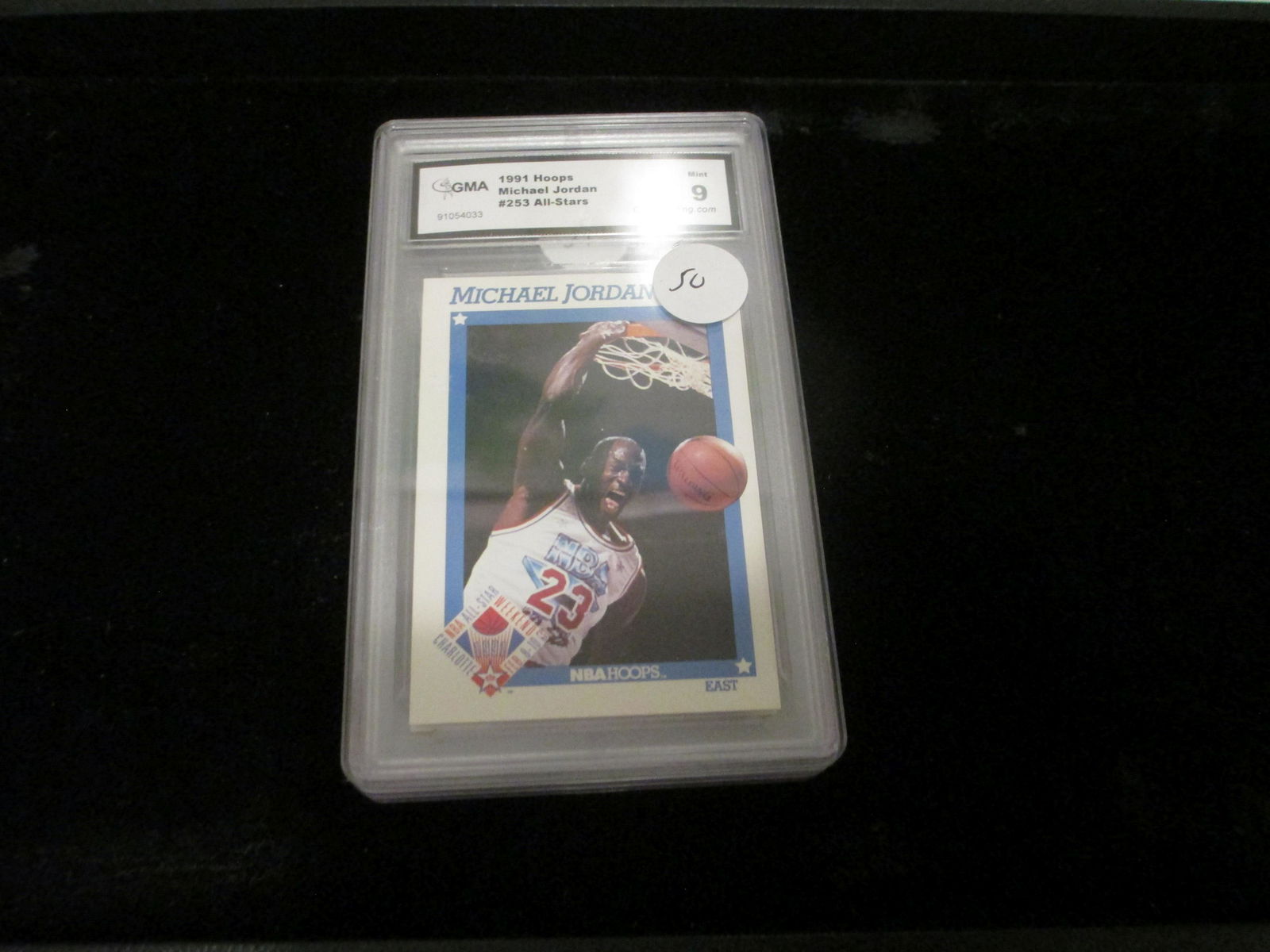 gma graded michael jordan 1991 mint 9 (1 of 1)