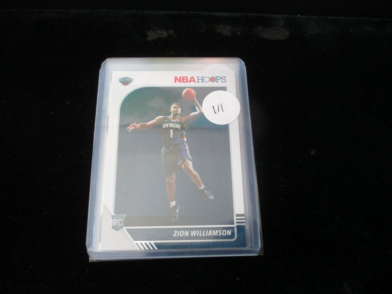 zion williamson rookie nba hoops no258 (1 of 1)