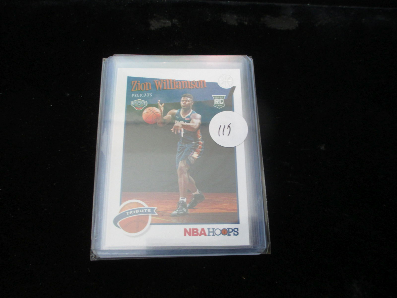zion williamson rookie nba hoops no296 (1 of 1)