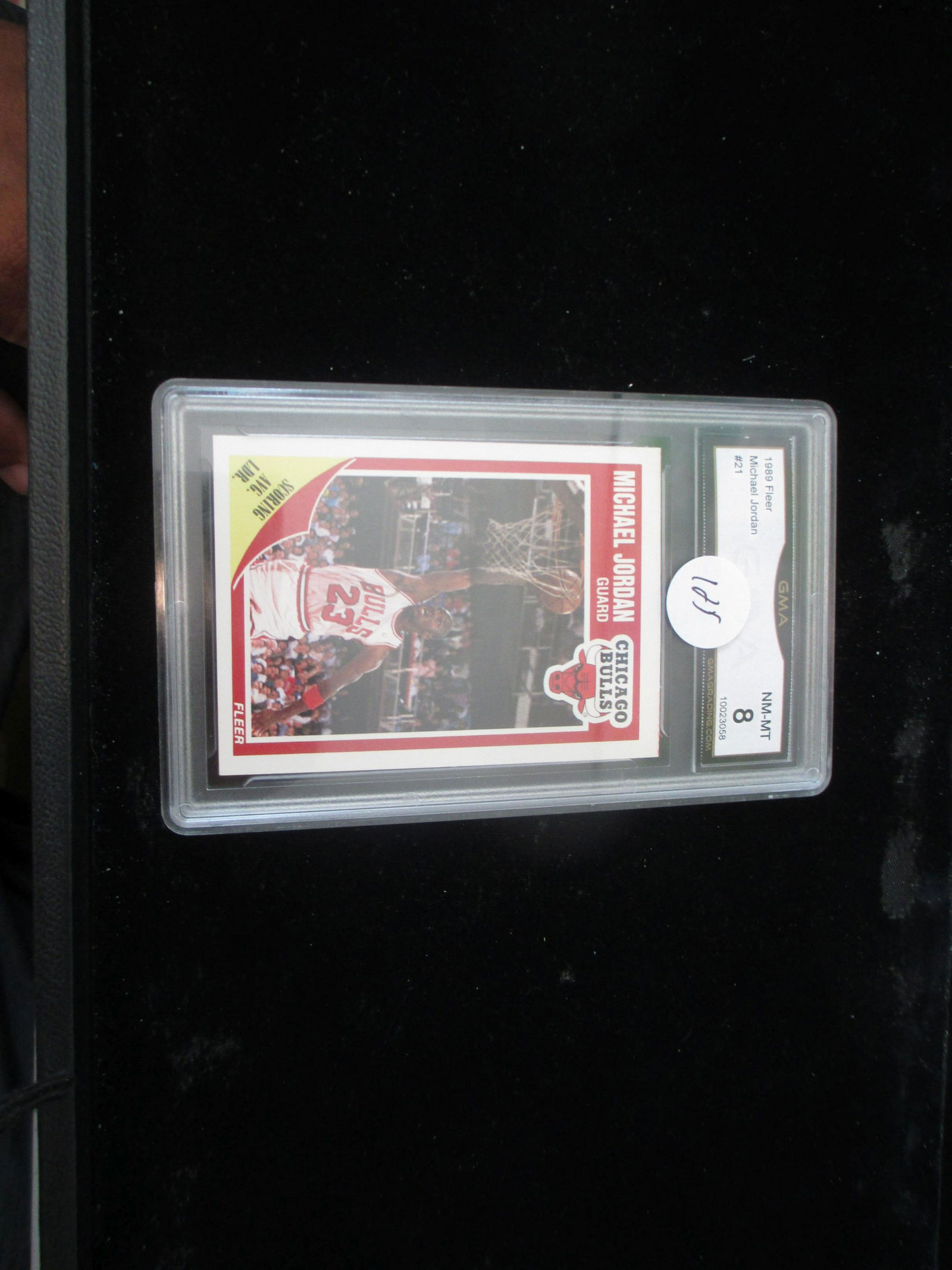 gma graded 1989 michael jordan mint 8 (1 of 1)