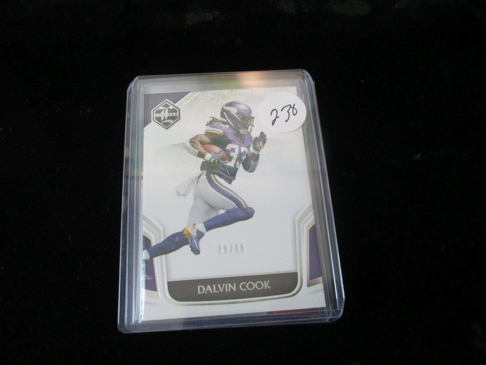 dalvin cook limited 339/99: vikings