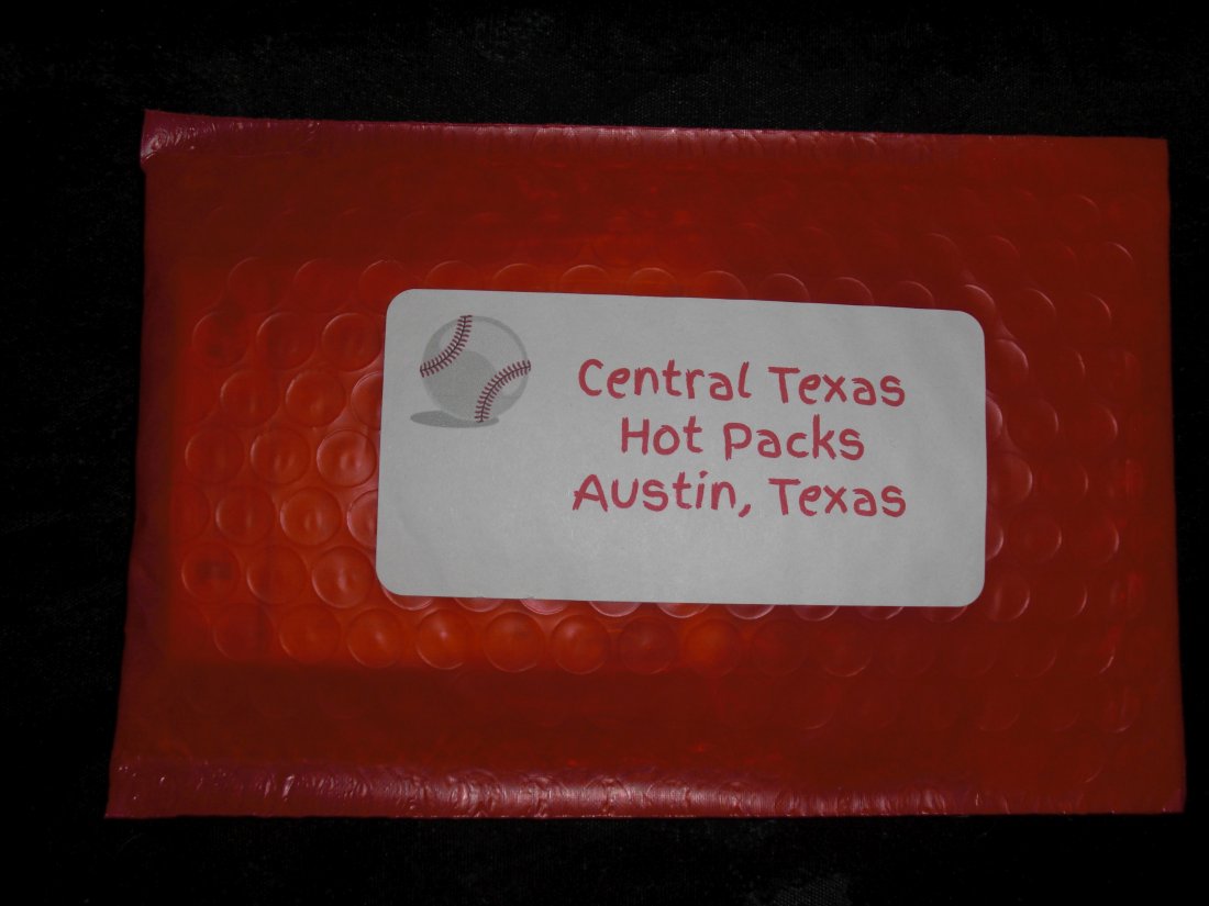 baseball hot pack auto/jersey (1 of 1)