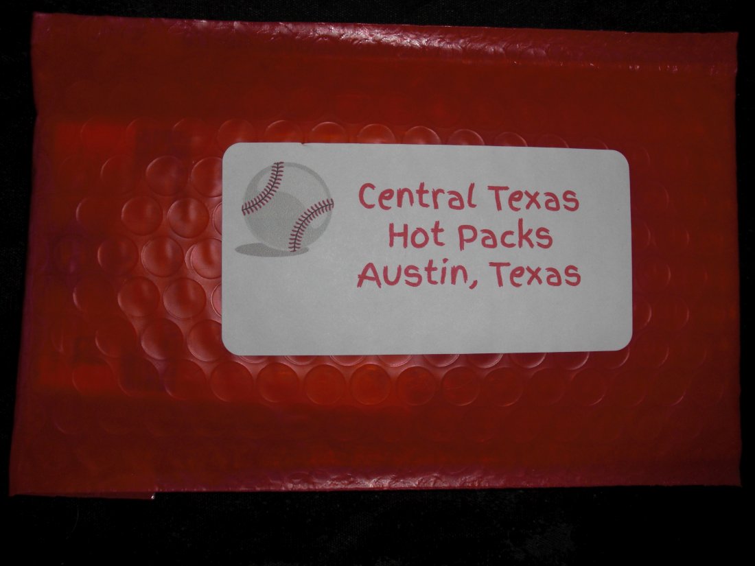 baseball hot pack auto/jersey (1 of 1)