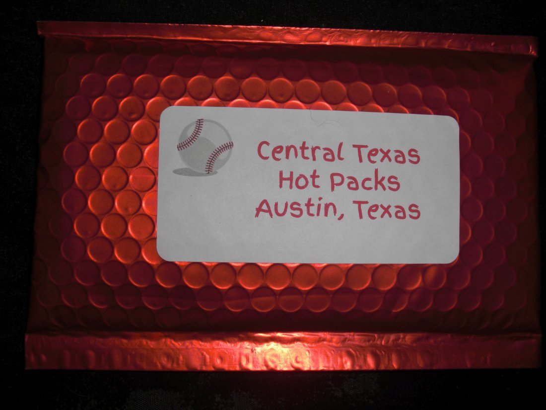 baseball hot pack auto/jersey (1 of 1)