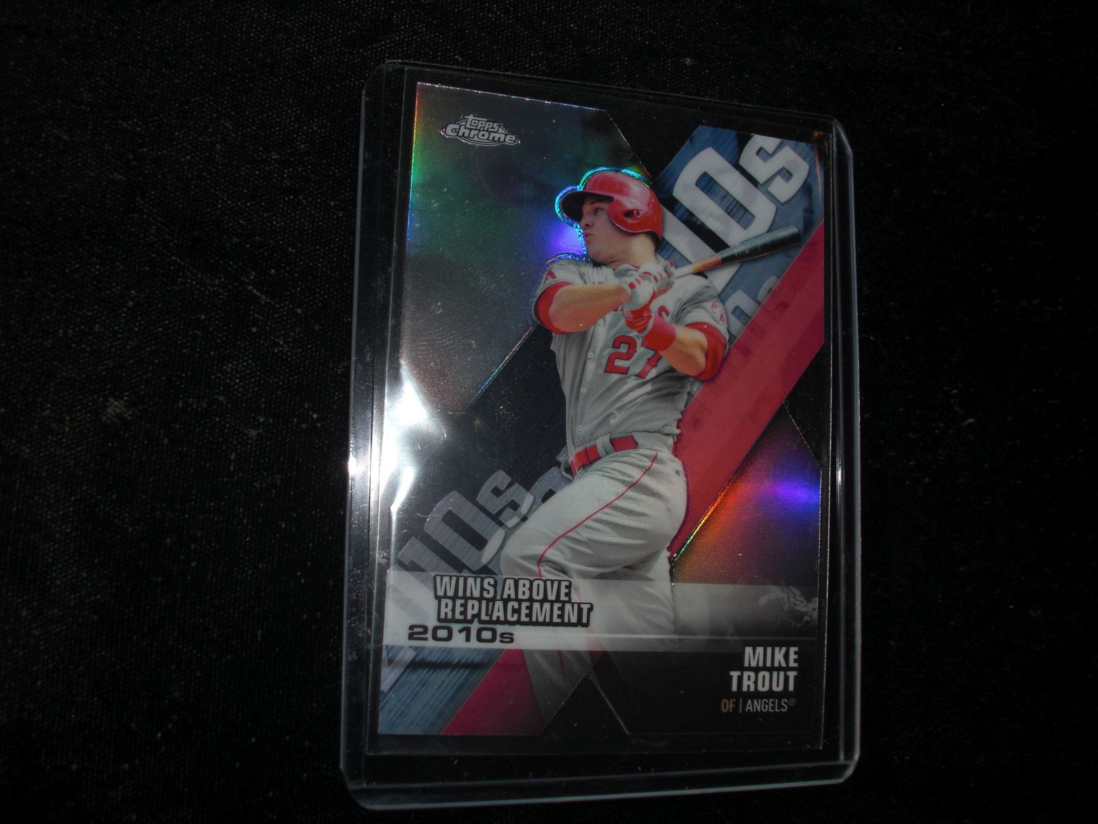2020 topps chrome mike trout (1 of 1)