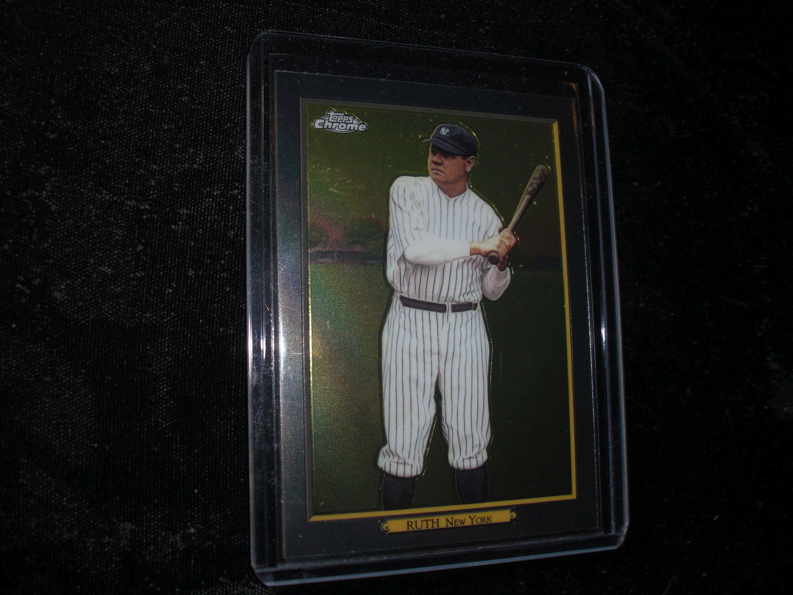 2020 topps chrome babe ruth (1 of 1)