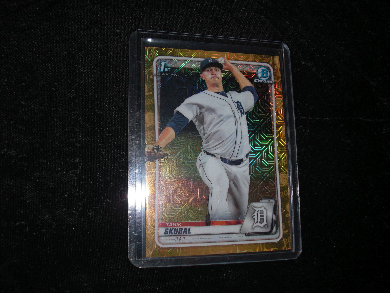 2020 tarik skubal bowman chrome #16/50 gold (1 of 1)