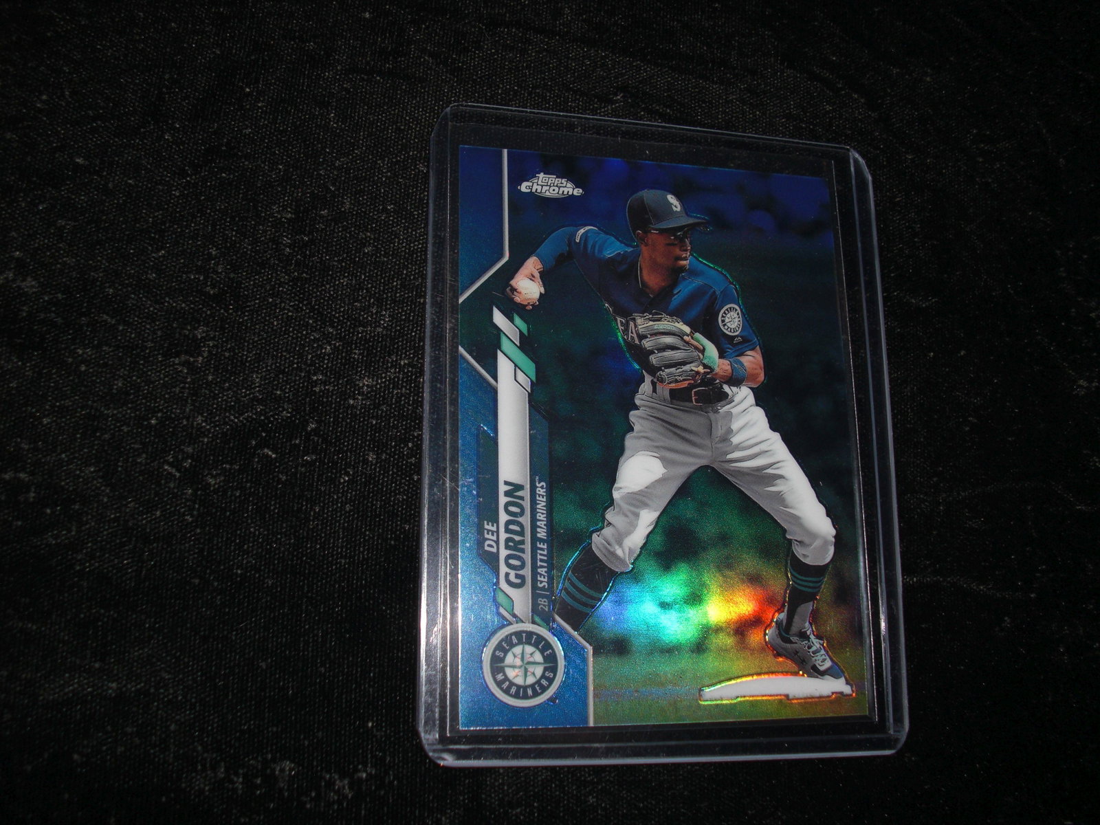 2020 blue dee gordon #037/150: in top loader