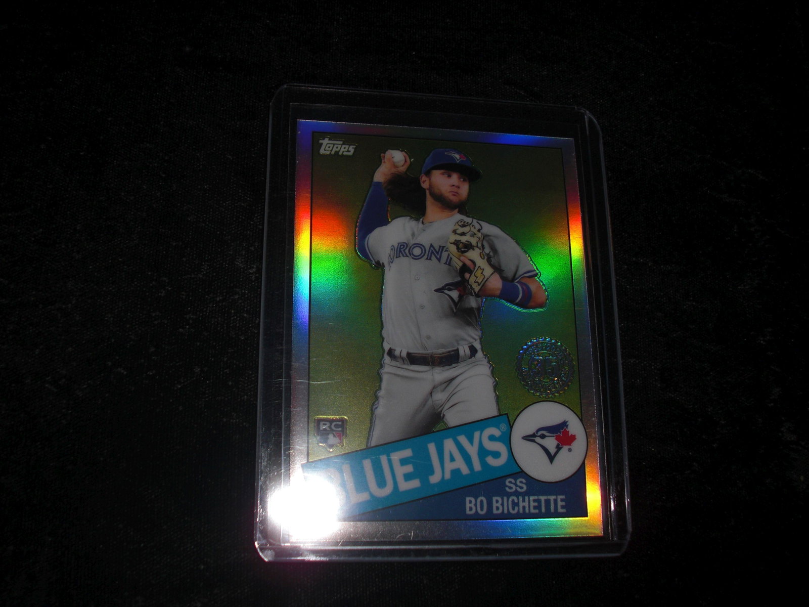 2020 bo bichette rookie no.bstc-2: in top loader