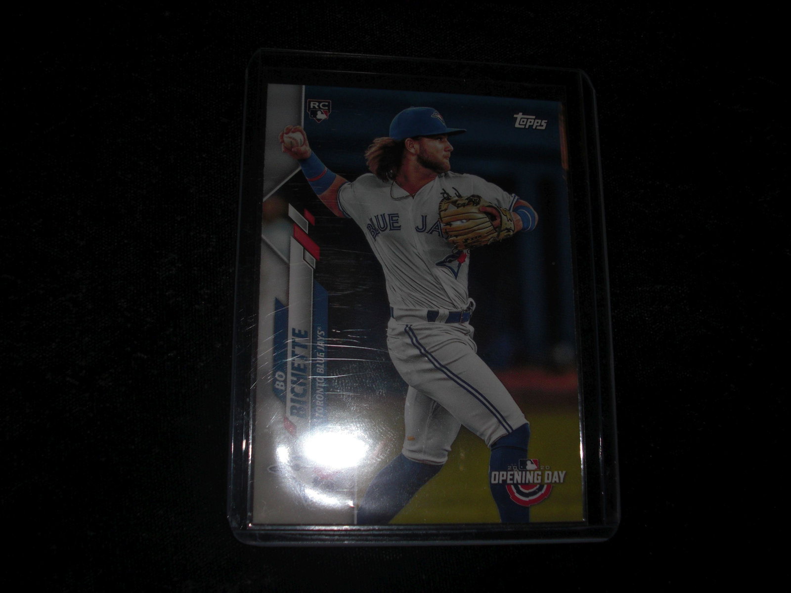 2020 rookie bo bichette: in top loader