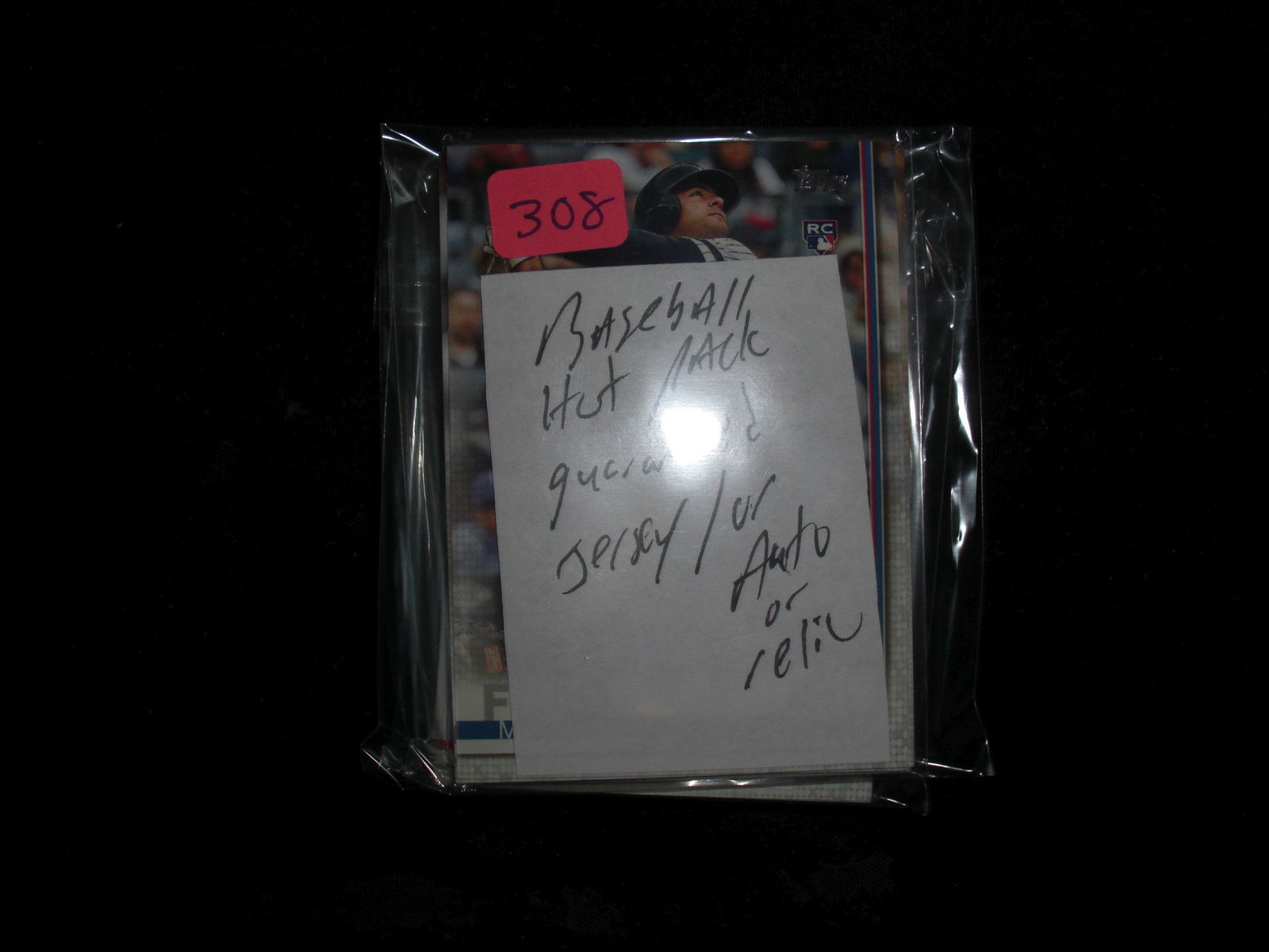 baseball hot pack auto/jersey (1 of 1)