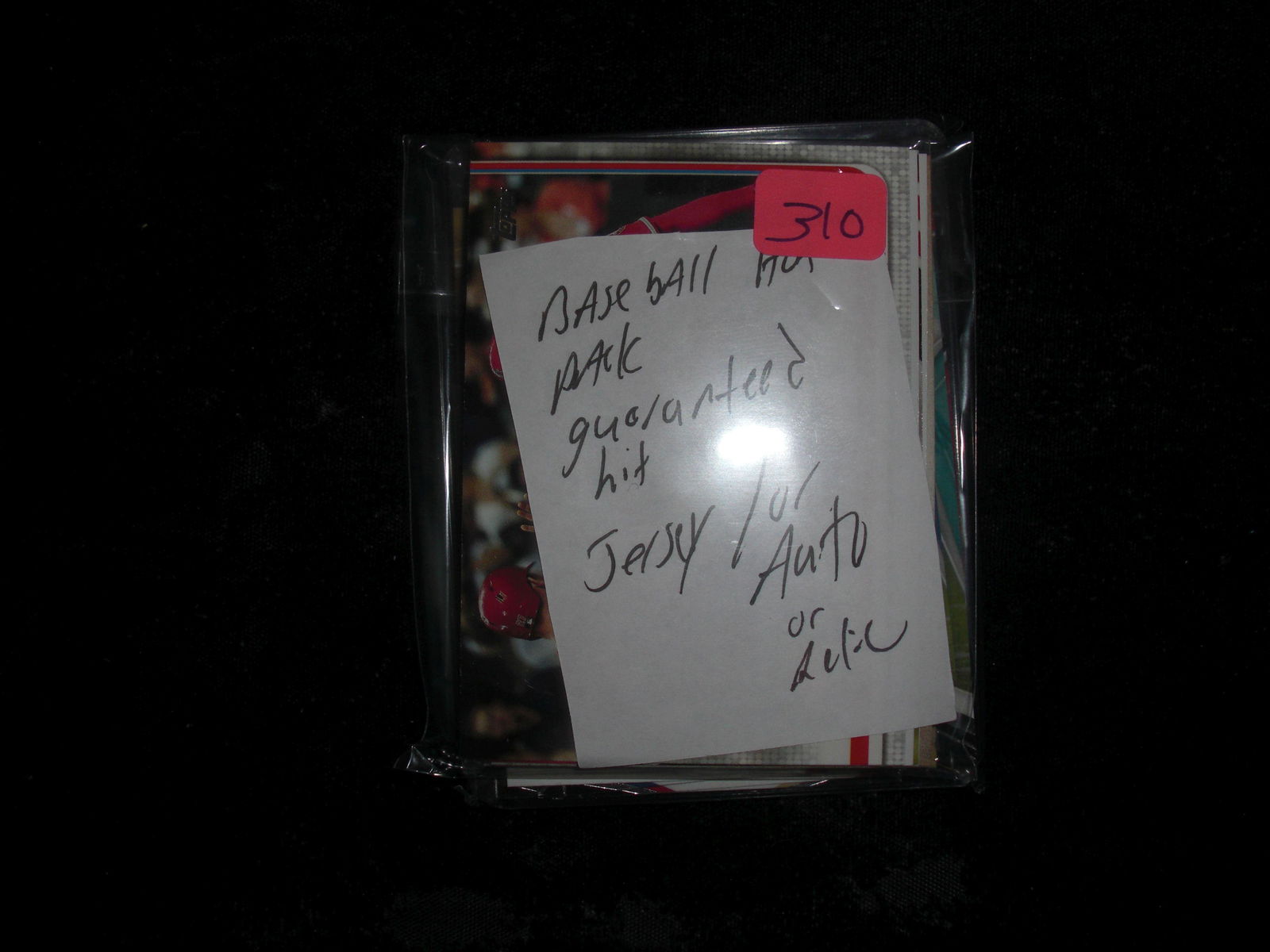 baseball hot pack auto/jersey (1 of 1)