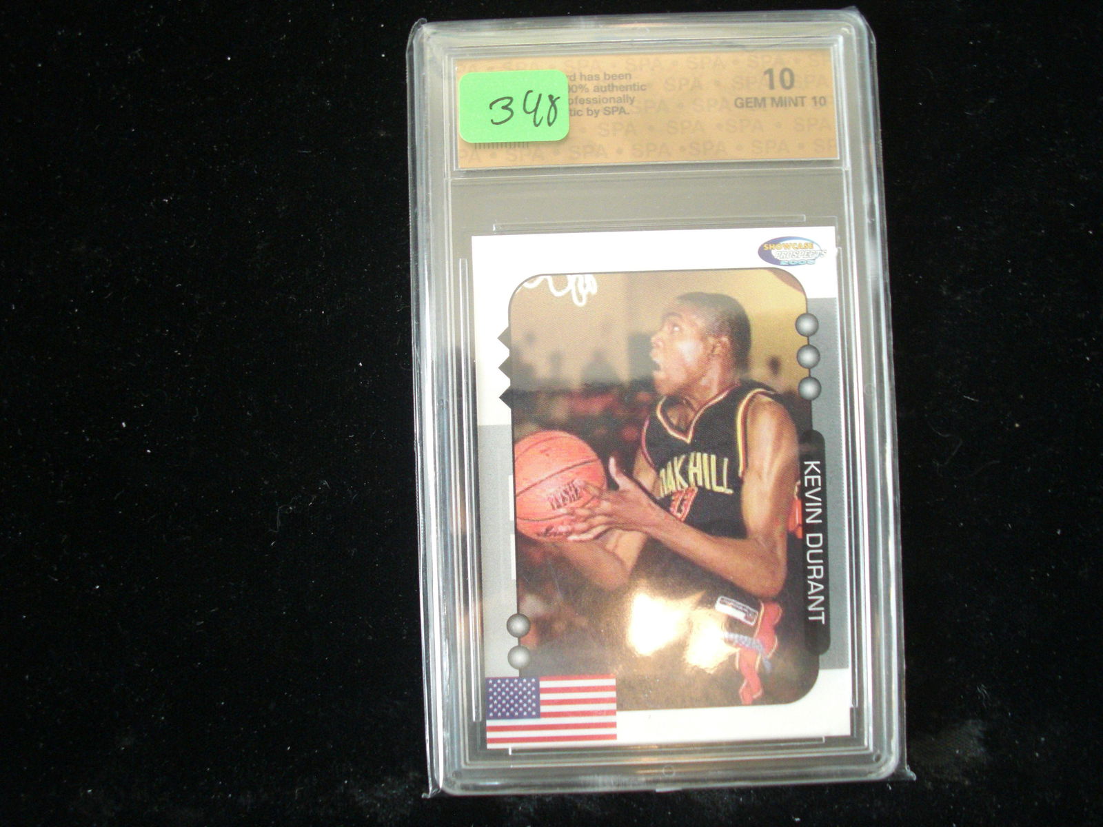 kevin durant mint 10 graded card (1 of 1)