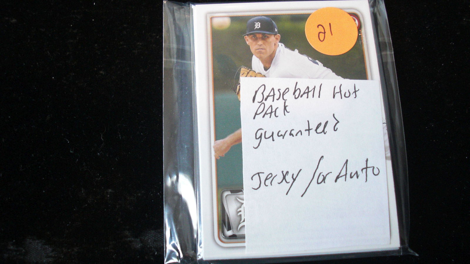 baseball hotpack auto or jersey guaranteed (1 of 1)