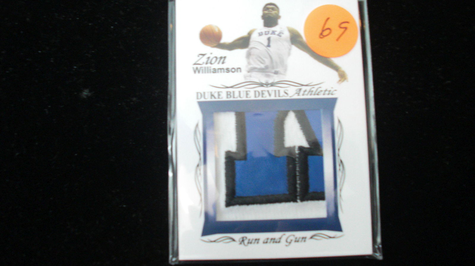 duke zion williamson jersey card (1 of 1)