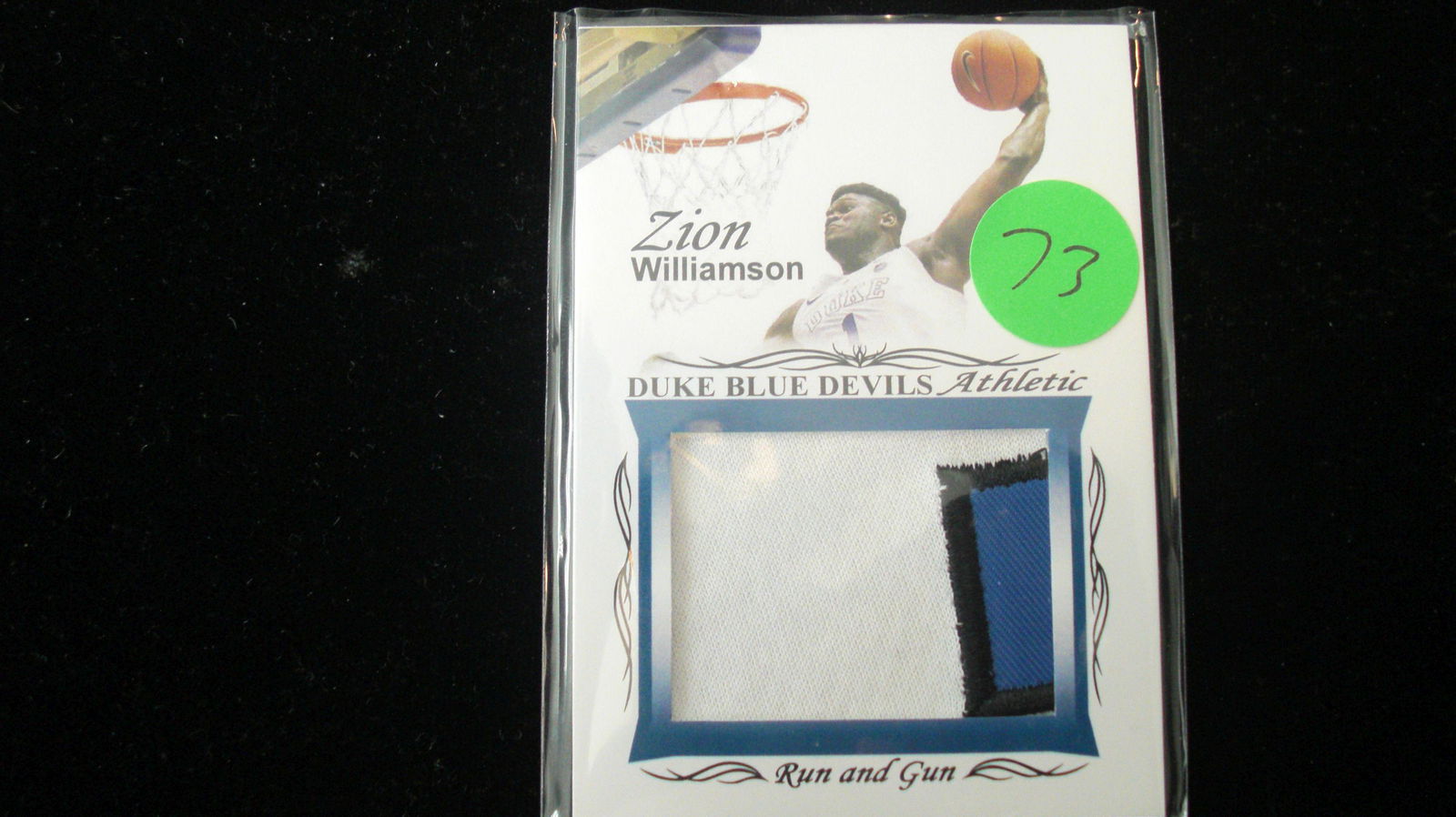 duke zion williamson jersey card (1 of 1)