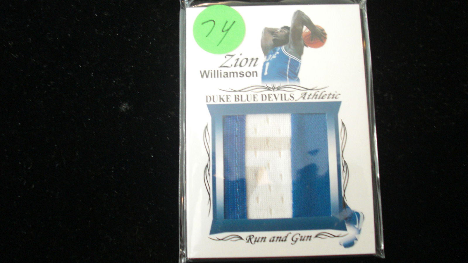 duke zion williamson jersey card (1 of 1)
