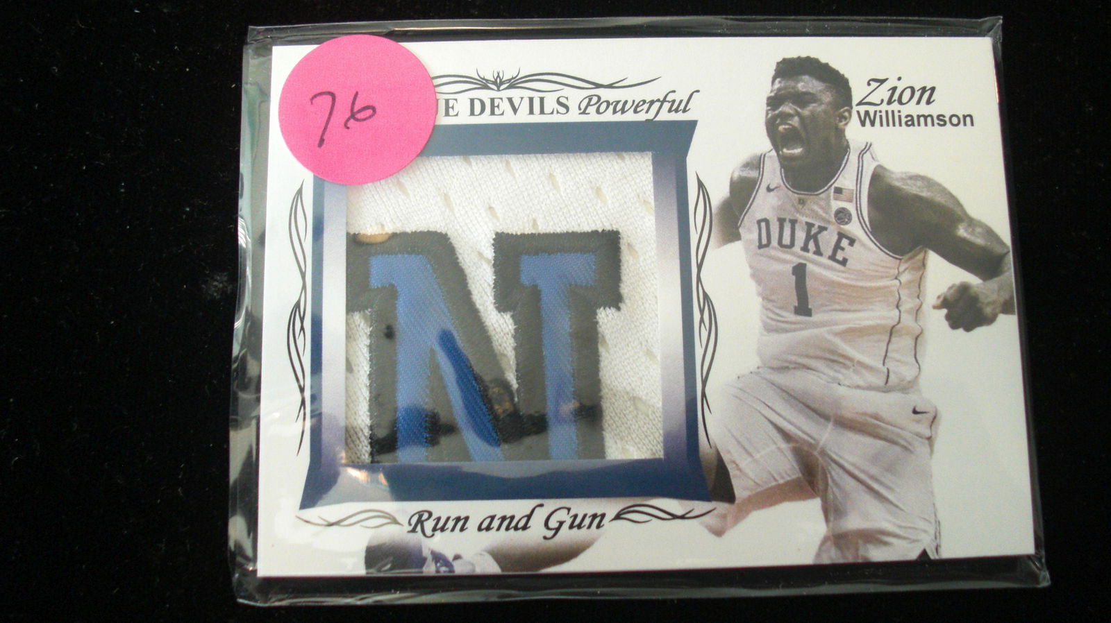 duke zion williamson jersey card (1 of 1)