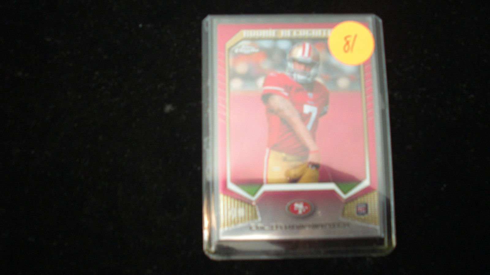 2011 colin kaepernick rookie topps  chrome no.rr-ck (1 of 1)
