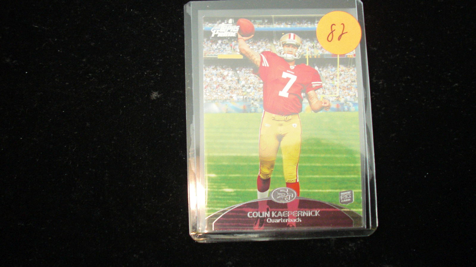 2011 colin kaepernick rookie topps  prime no.47 (1 of 1)