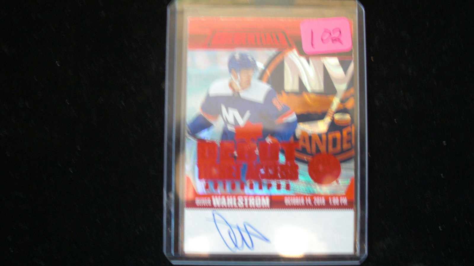 oliver wahlstrom signature card (1 of 1)