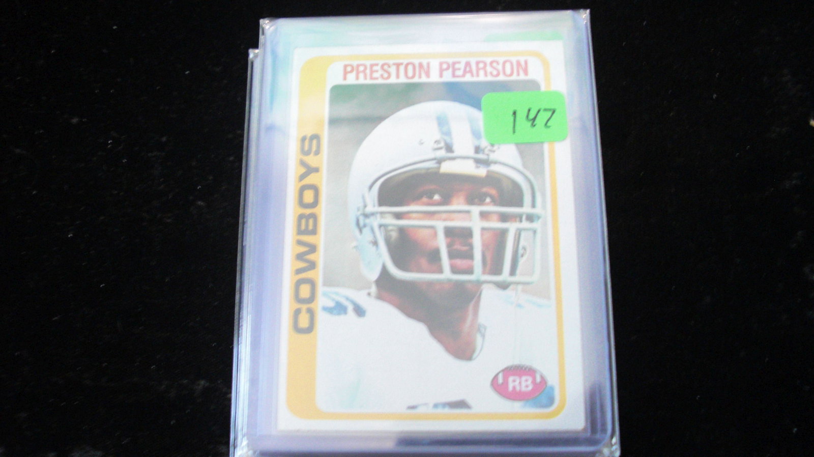 dallas cowboys vintage preston pearson: vintage cowboy