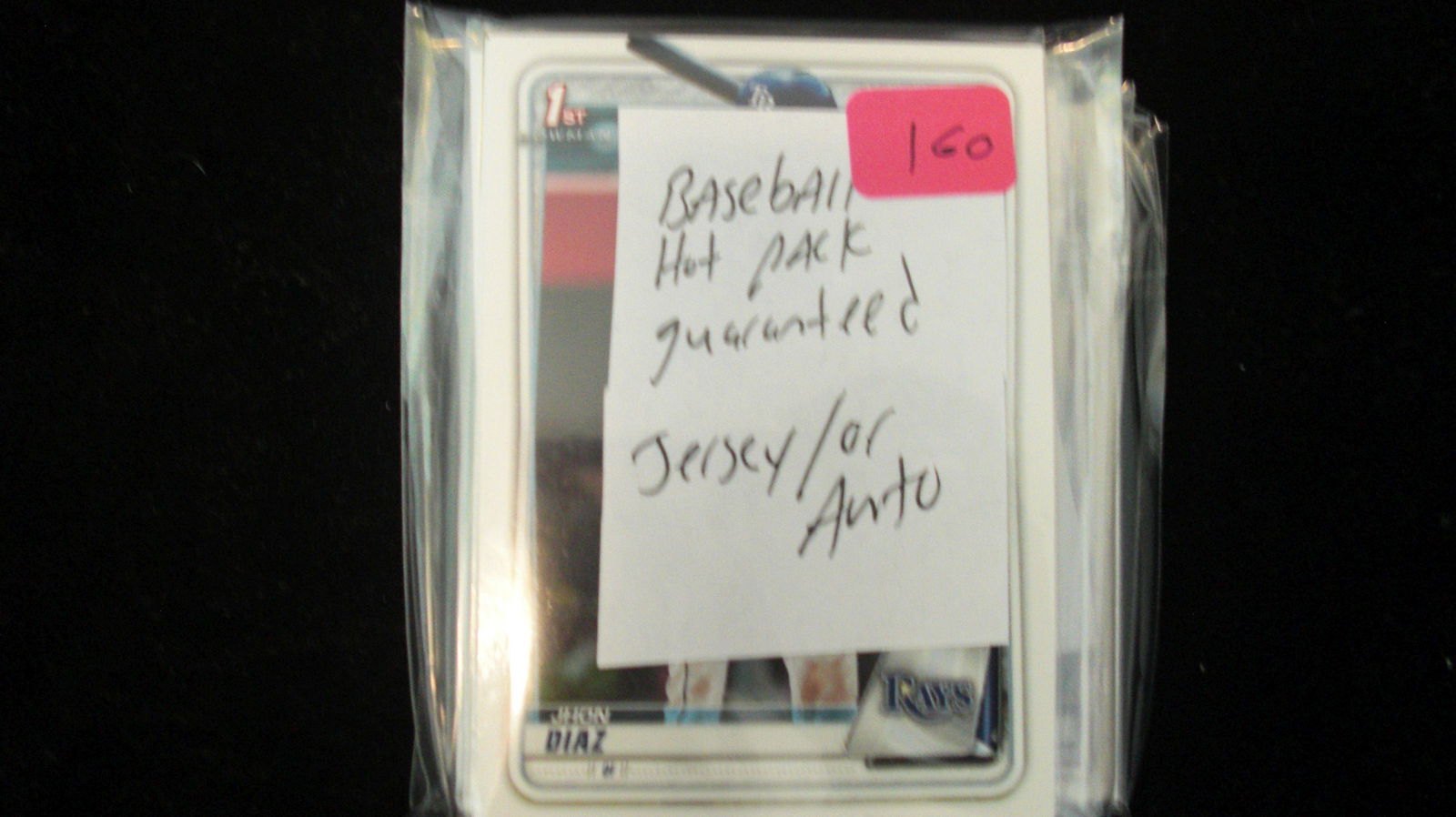 baseball hotpack auto or jersey guaranteed (1 of 1)