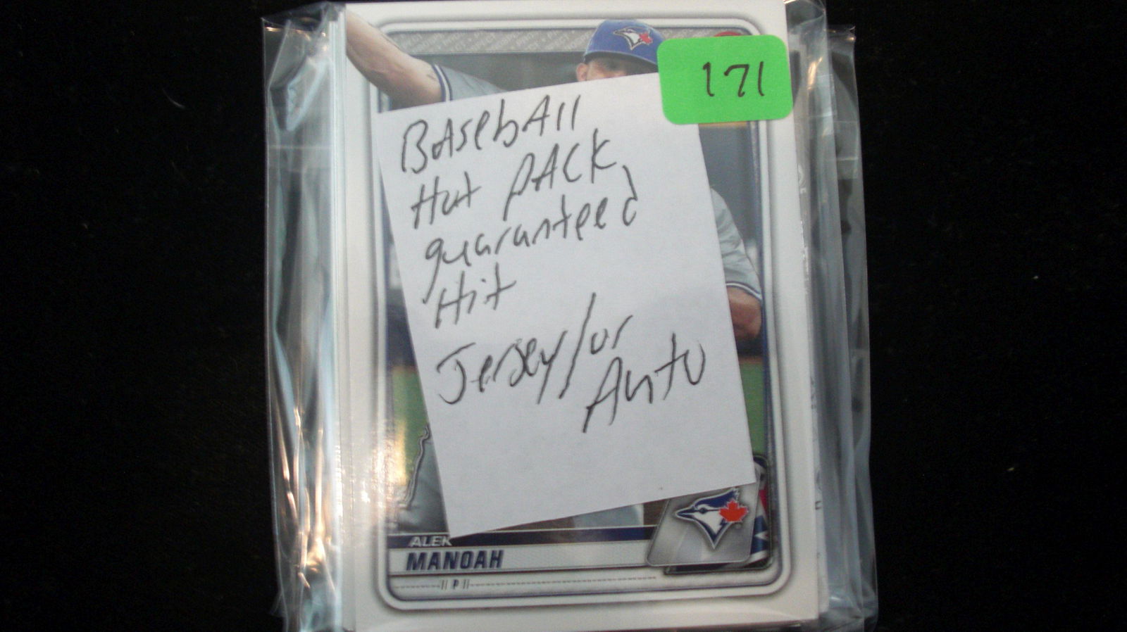 baseball hotpack auto or jersey guaranteed (1 of 1)