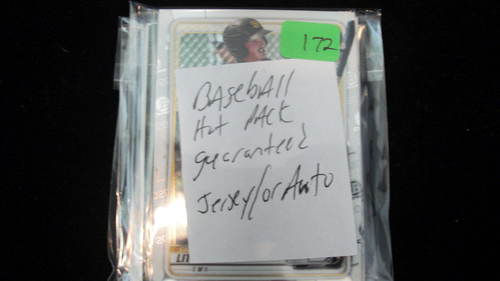 baseball hotpack auto or jersey guaranteed (1 of 1)