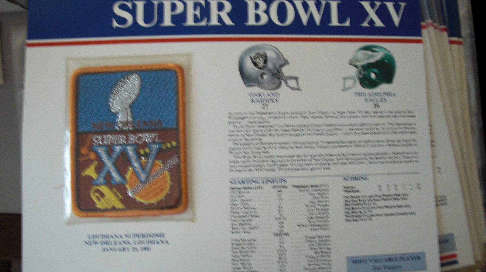 vintage super bowl patch XV (1 of 1)