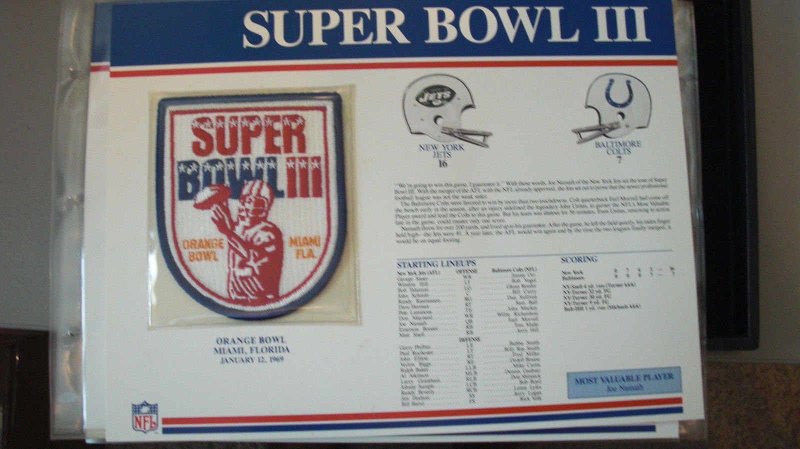 vintage super bowl patch III (1 of 1)
