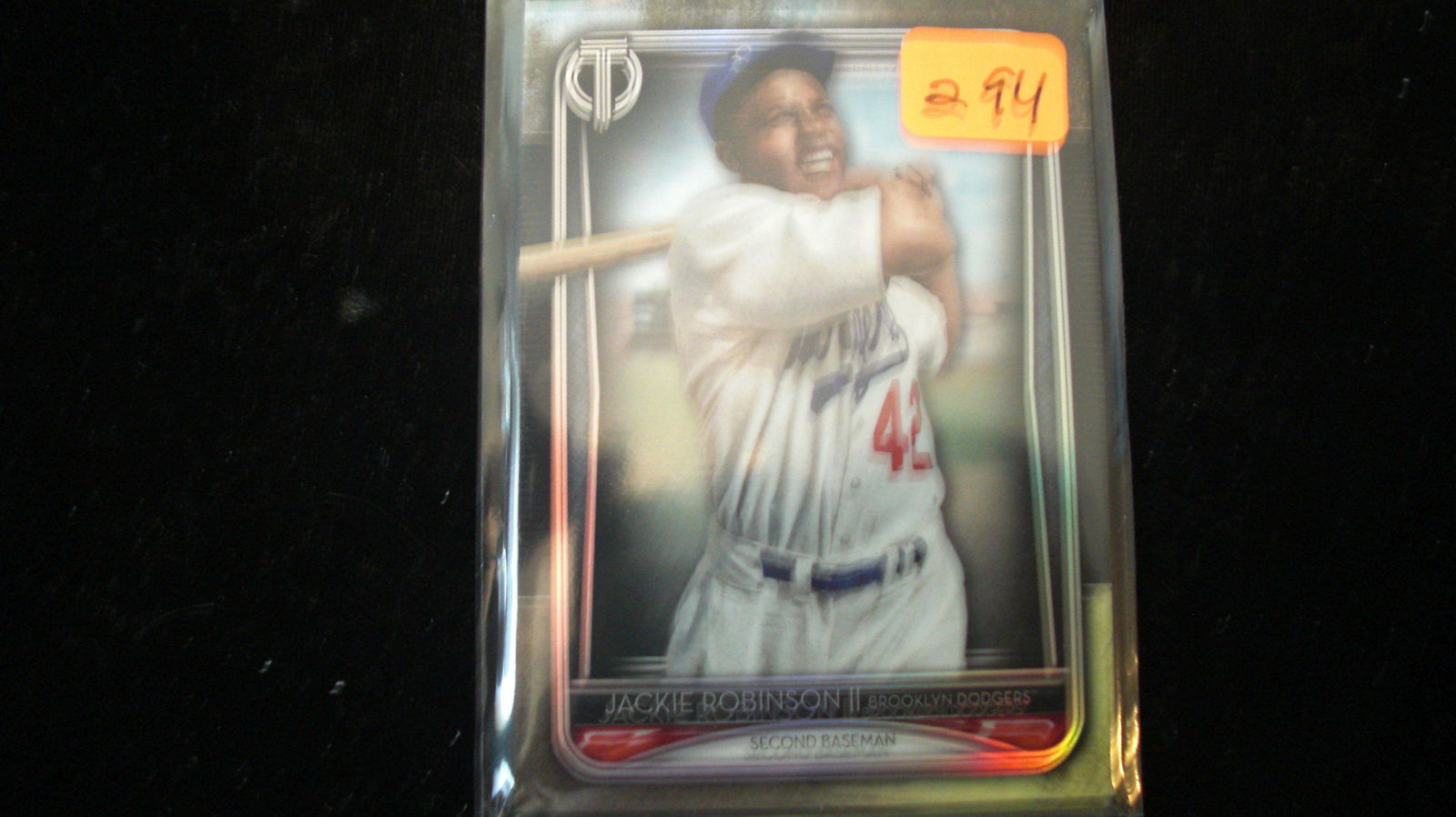 2020 topps tribute jackie robbinson (1 of 1)