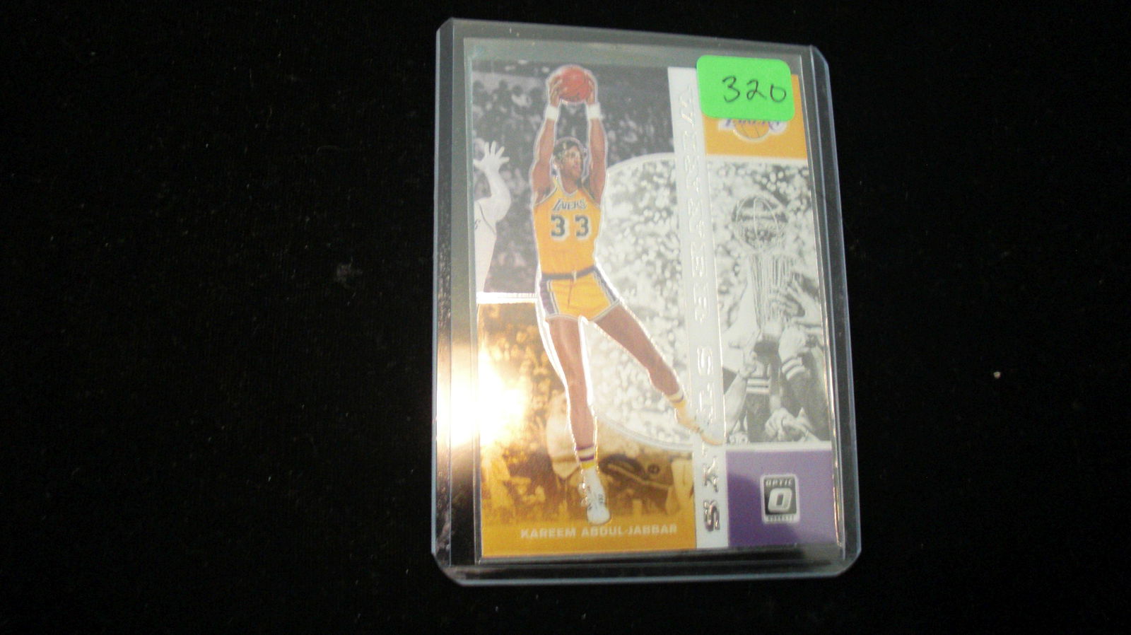 optic kareem abdul jabbar no.3: in top loader