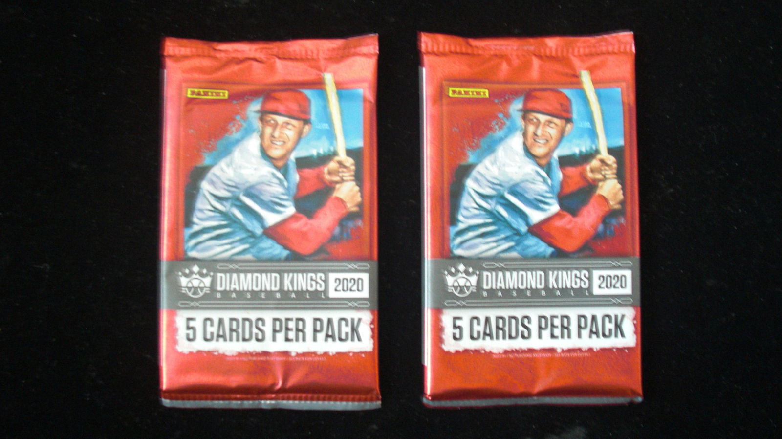 lot of 2 unopened baseball packs (1 of 1)