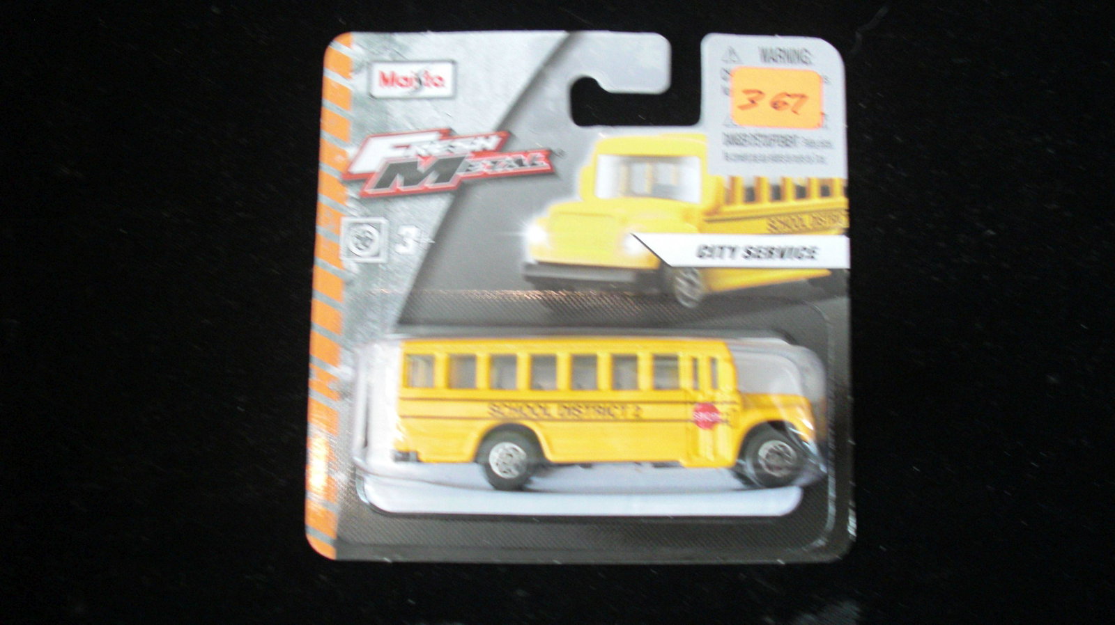 unopened school bus: new in box