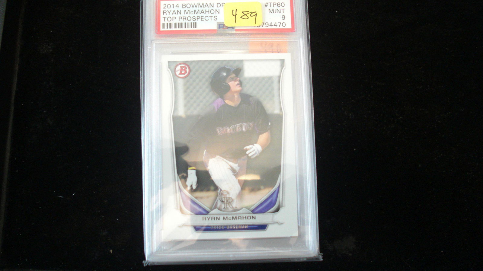 psa graded 2014 bowman dp ryand mcmahon mint 9 (1 of 1)