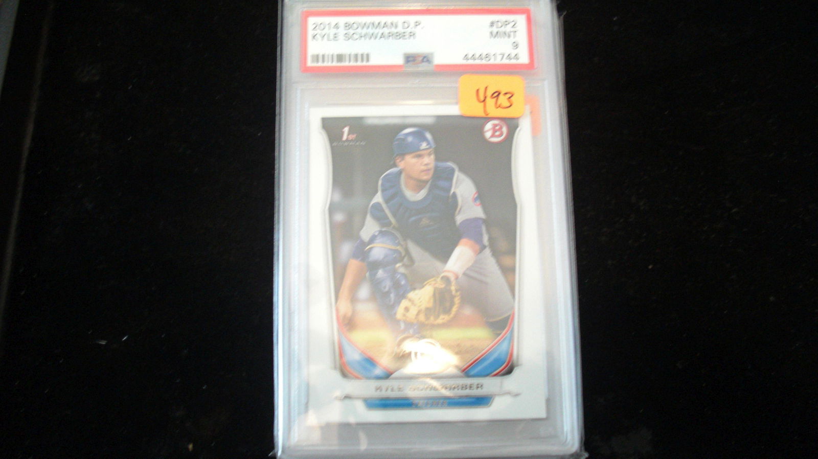 psa graded 2014 kyle schwarber mint 9 (1 of 1)