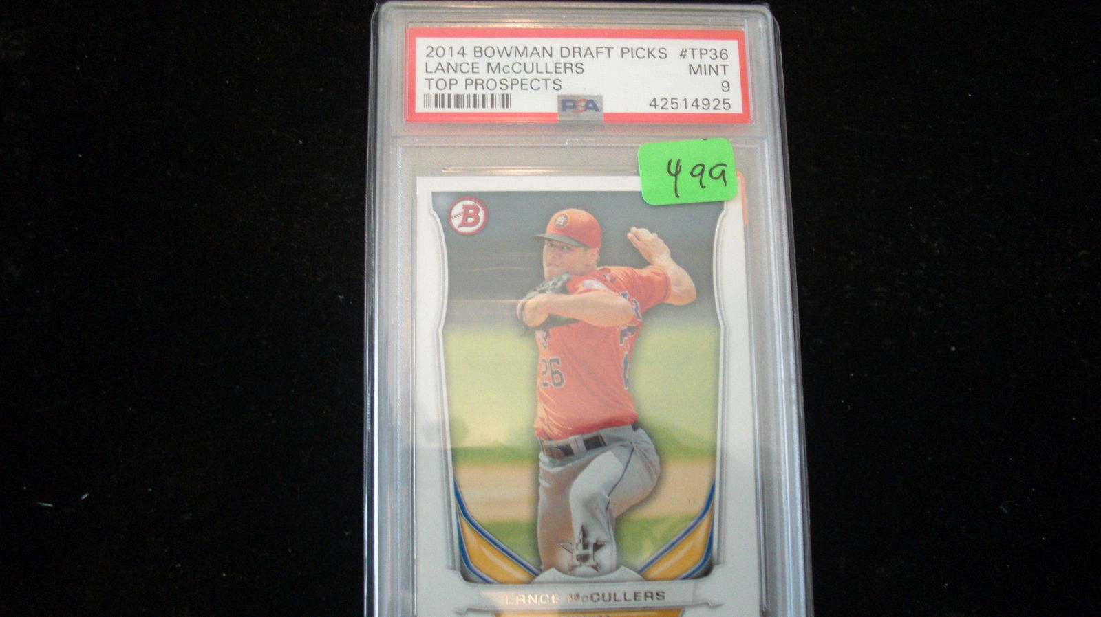 psa graded 2014 lance mccullers mint 9 (1 of 1)