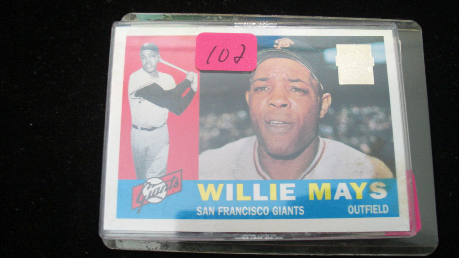 willie mays insert: san francisco