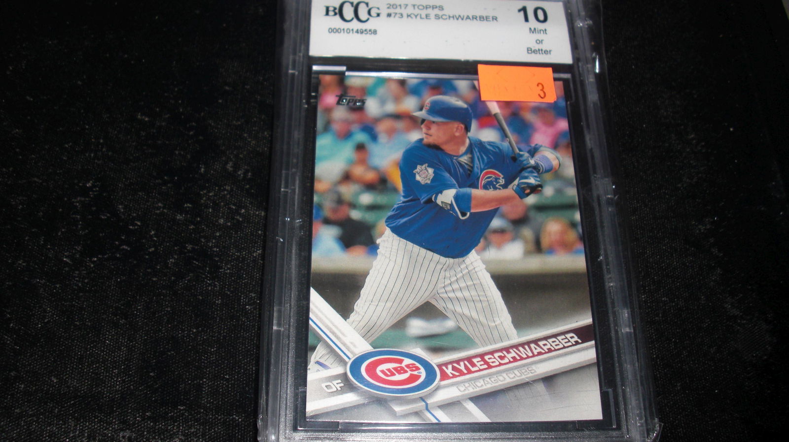beckett graded kyle schwarber mint 1 (1 of 1)